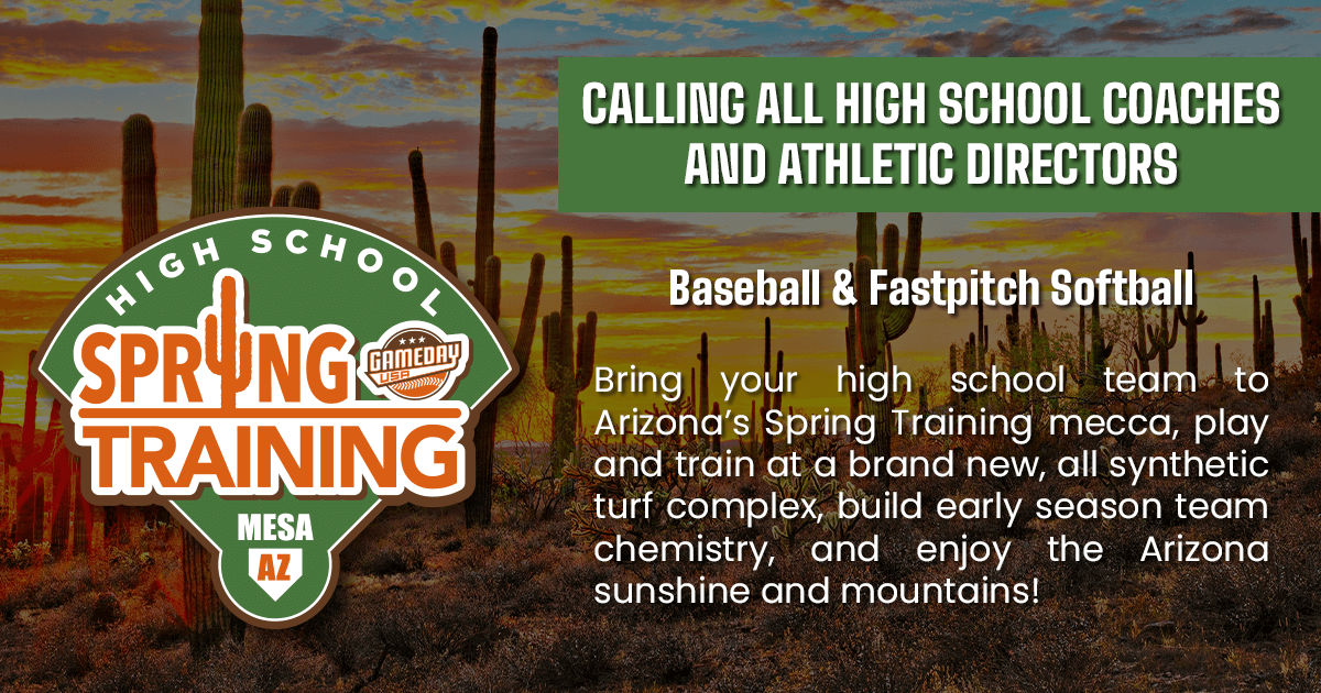 Game Day USA High School Mesa Spring Training